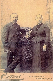 unknown gentleman and lady