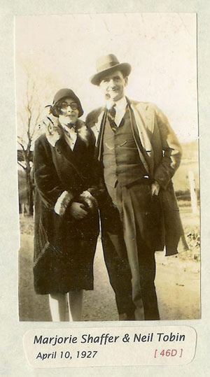 Marjorie Shaffer and Neil Tobin