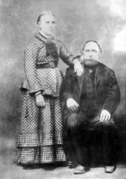 Sherman Lewis and wife Clarissa Fuller