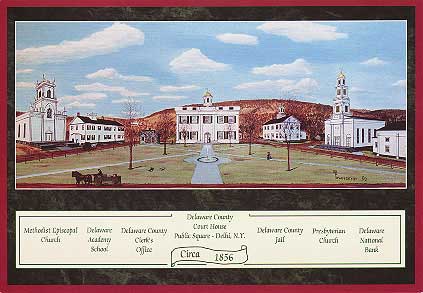 Public Square, Delhi, NY