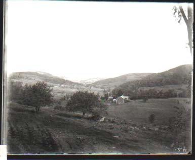 View from Lake Road, Bovina Center in distance