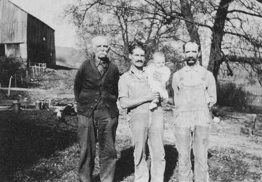 4 generations of the Teed family