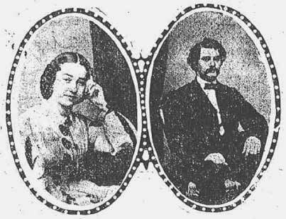 John Wilkes Booth and wife