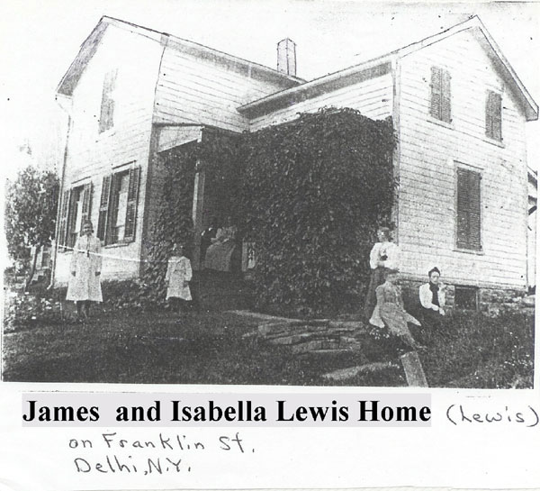 James and Isabella Lewis Home in Delhi