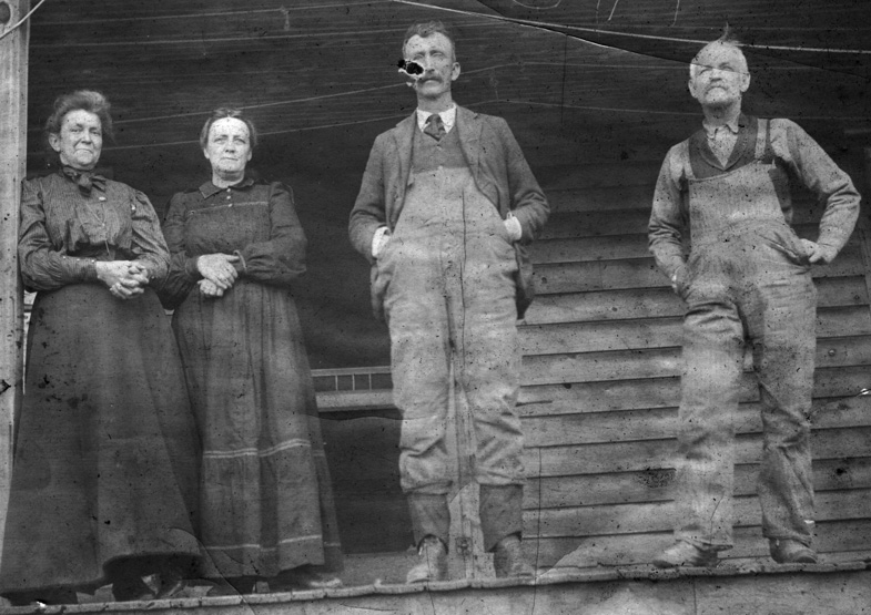 Whitman and Couse couples visiting