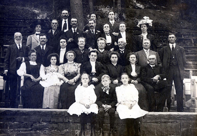 Whitman Reunion - 1908