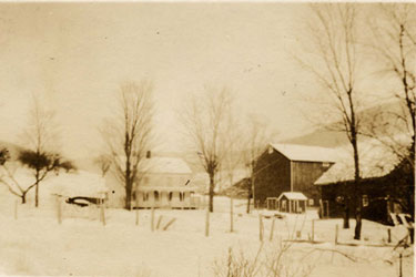 William and Hanna's farm in Wilson Hollow