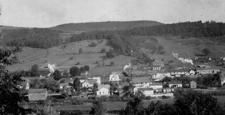 Shavertown in the mid 1920s